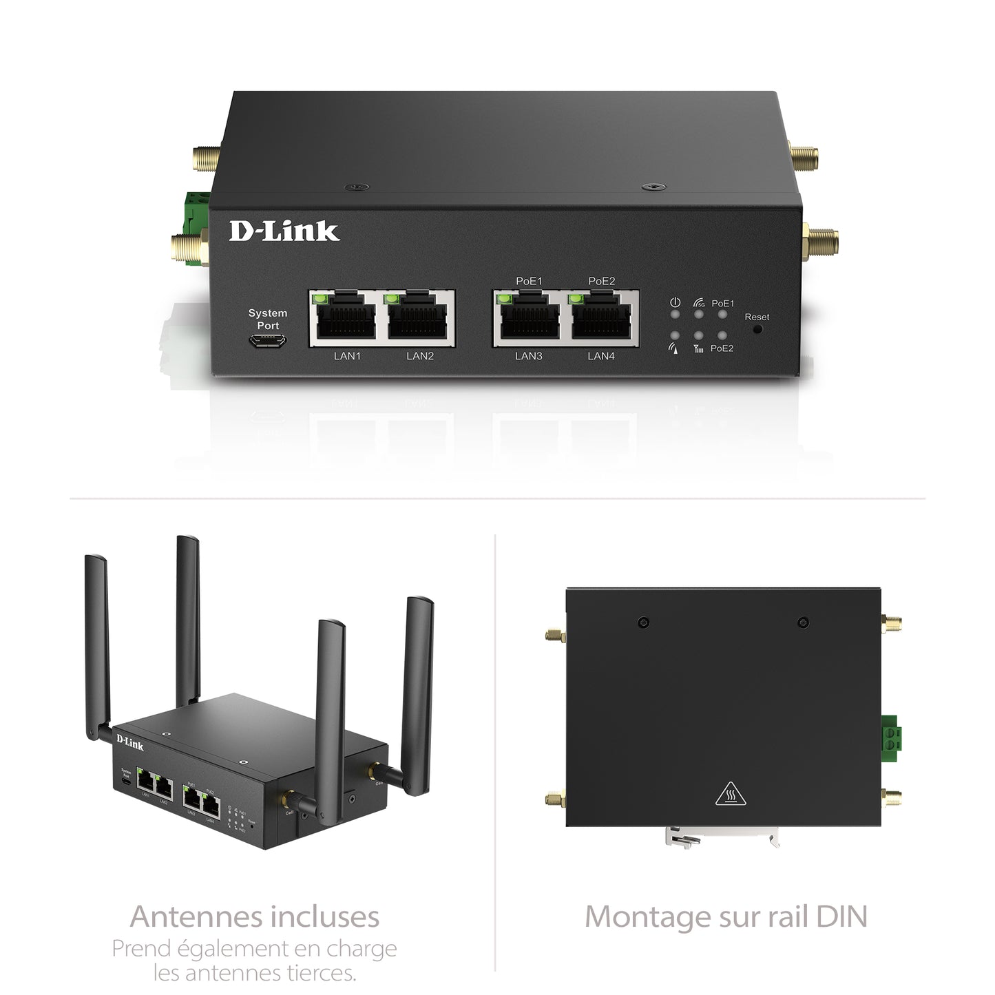 5G PoE Rugged Modem/Gateway - DWM-314-GP