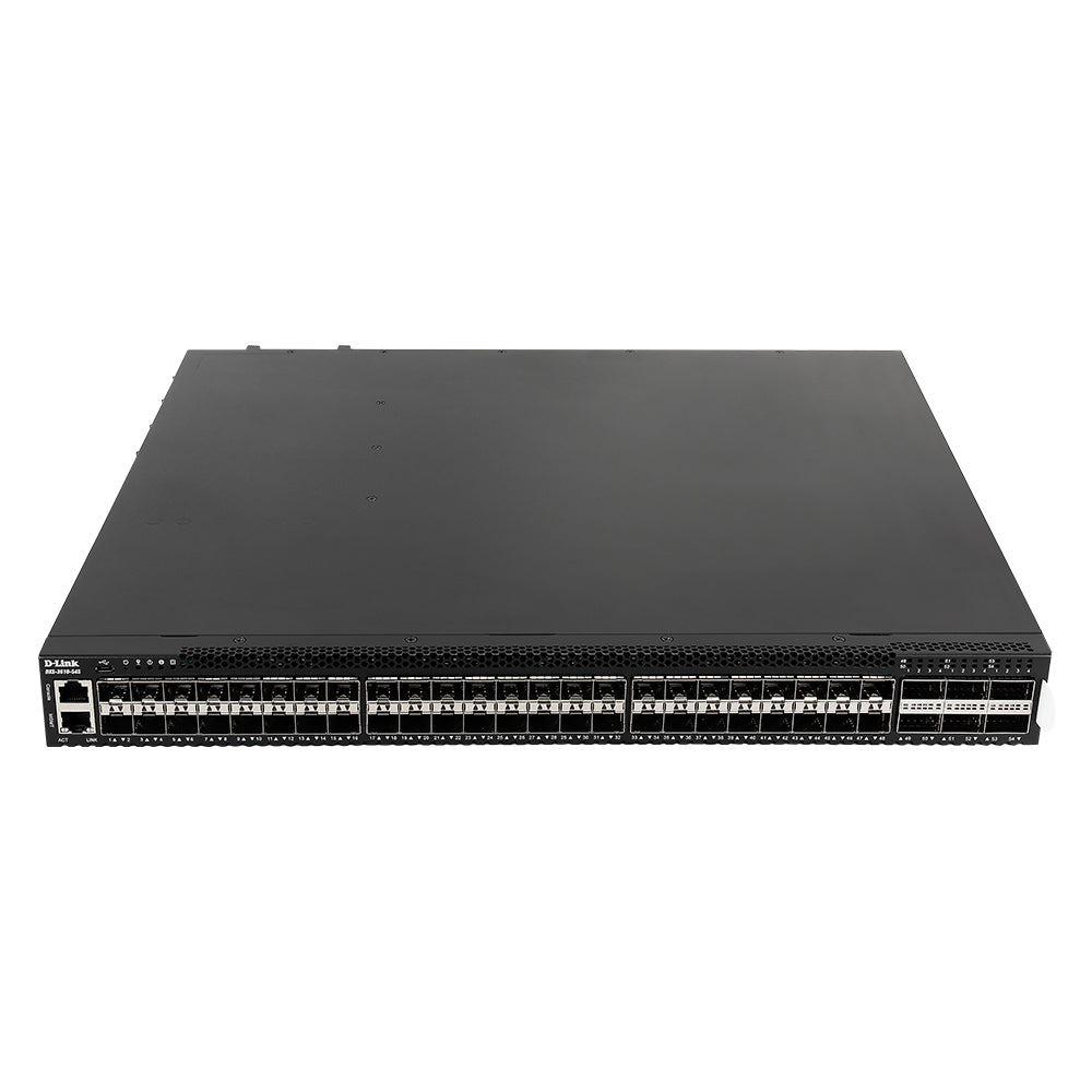 D-Link 54-Port 10GBE SFP+ Managed Switch including 6 100G QSFP28 ports - DXS-3610-54S/SI