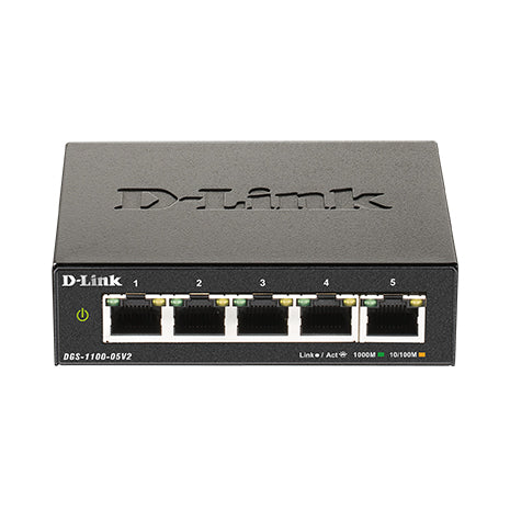 Switch administrable intelligent Gigabit à 5 ports - DGS-1100-05V2
