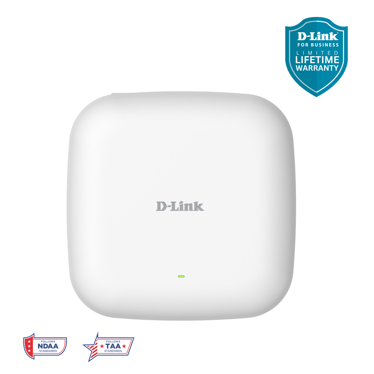 D-Link Guardian X3000 Wi-Fi 6 Access Point (DBR-X3000-AP) Dual-band AX3000 Smart Access Point with WPA3, VLANs, PoE Powered, Guest Wi-Fi, Supports Mesh, Centralized Management by D-Link Guardian Routers