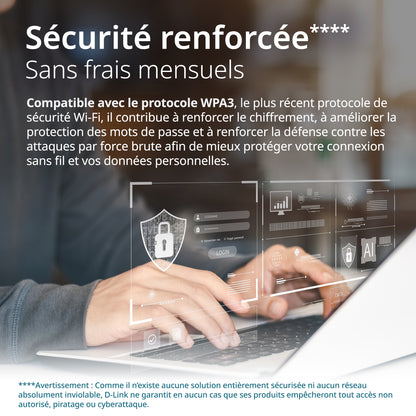 D-Link BE6500 Tri-Band Wi-Fi 7 Wireless USB 3.0 Adapter (AE65U) for Desktop or Laptop PC