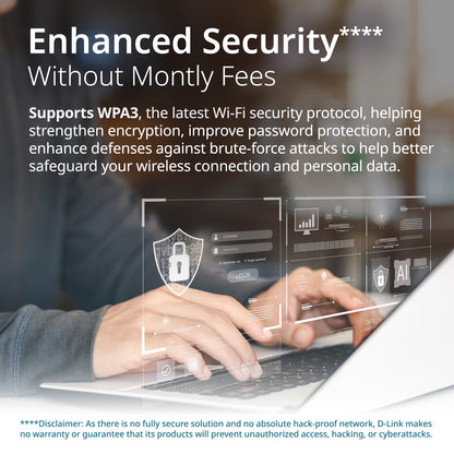 D-Link BE6500 Tri-Band Wi-Fi 7 Wireless USB 3.0 Adapter (AE65U) for Desktop or Laptop PC