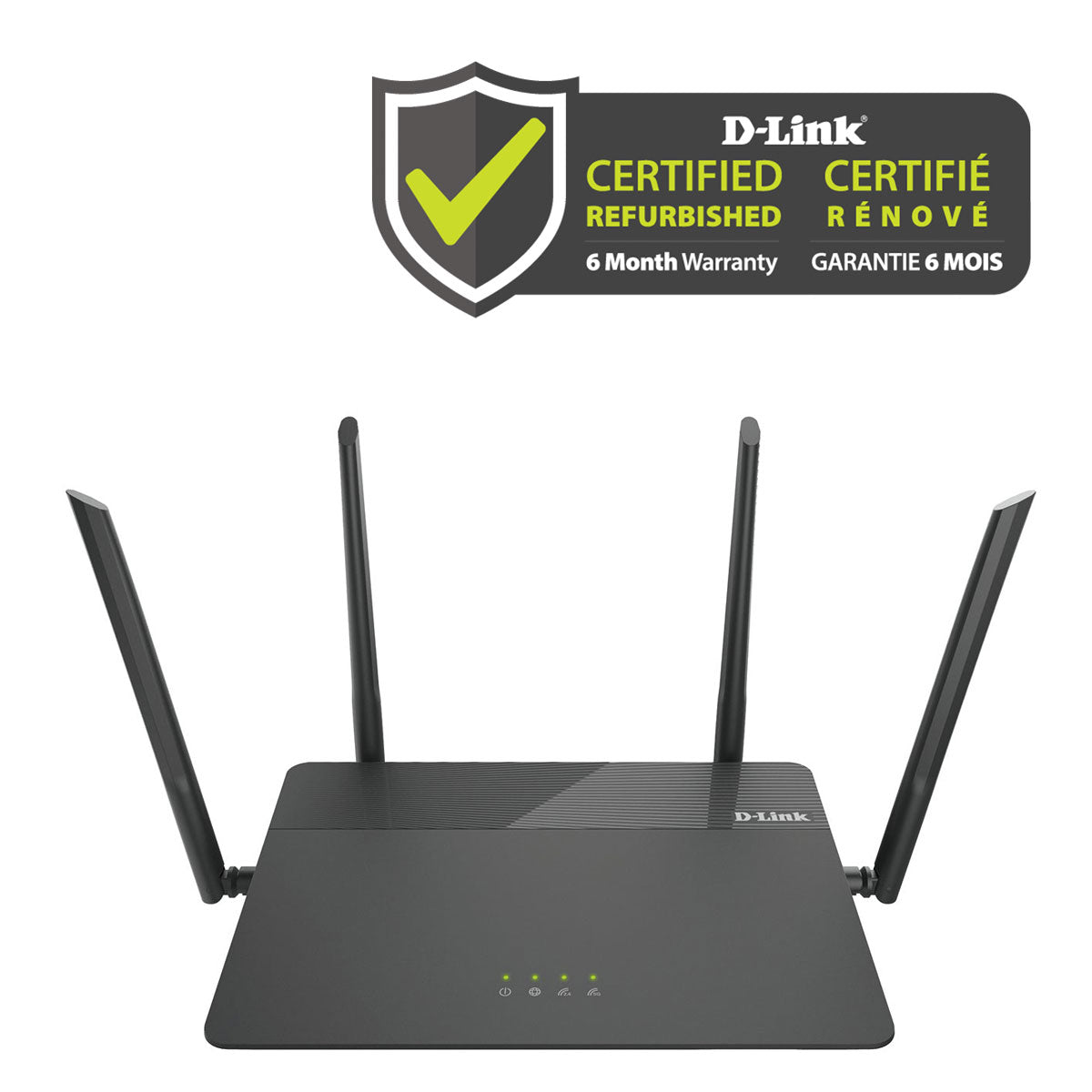 [Certified Refurbished] D-Link AC1900 High Power Wi-Fi Gigabit Router - DIR-878/RE