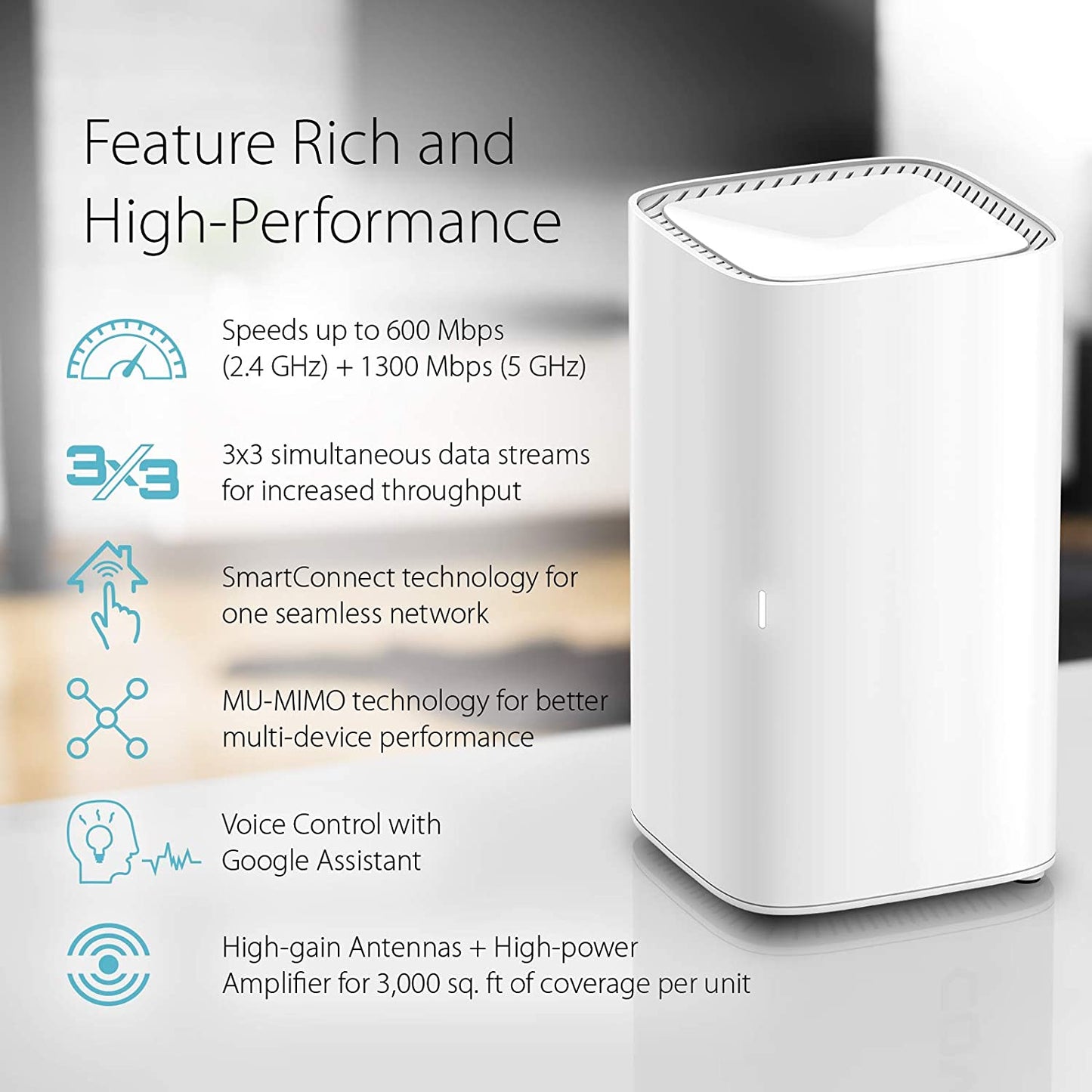 High-Performance Scalable Mesh Wi-Fi Router - DIR-L1900