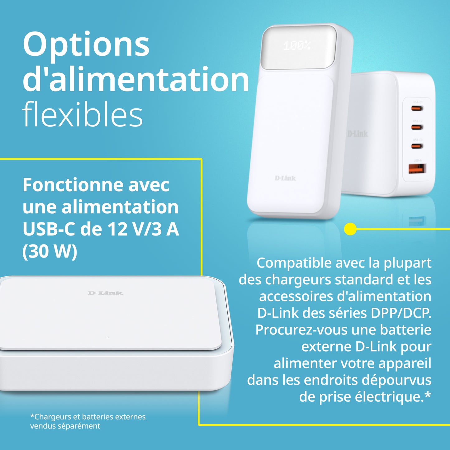 Routeur de voyage VPN portable D-Link AX3000 Wi-Fi 6 (DBR-330), Multi-WAN, sécurité de calibre professionnel, VPN, pare-feu SPI, partage de fichiers, point d’accès WiFi compact pour partage de WiFi public, travail à distance, VR et hôtel.