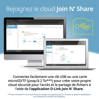 Routeur de voyage VPN portable D-Link AX3000 Wi-Fi 6 (DBR-330), Multi-WAN, sécurité de calibre professionnel, VPN, pare-feu SPI, partage de fichiers, point d’accès WiFi compact pour partage de WiFi public, travail à distance, VR et hôtel.