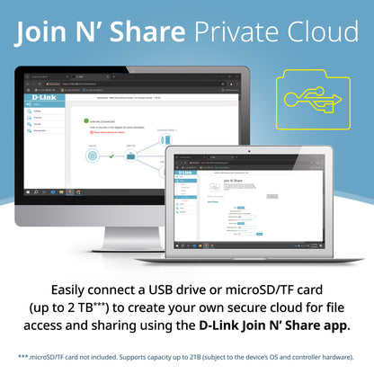 Routeur de voyage VPN portable D-Link AX3000 Wi-Fi 6 (DBR-330), Multi-WAN, sécurité de calibre professionnel, VPN, pare-feu SPI, partage de fichiers, point d’accès WiFi compact pour partage de WiFi public, travail à distance, VR et hôtel.