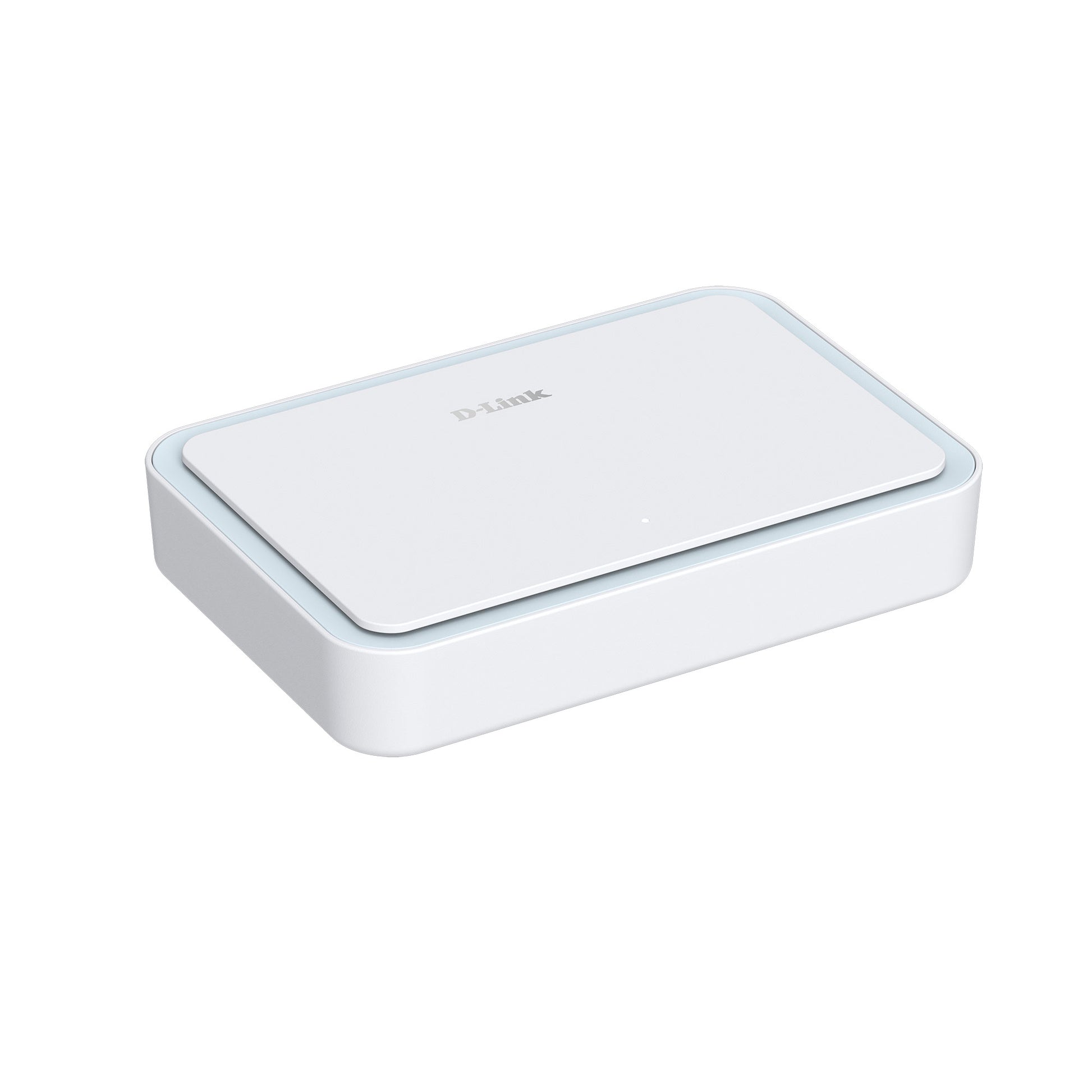 White D-Link device on a white background