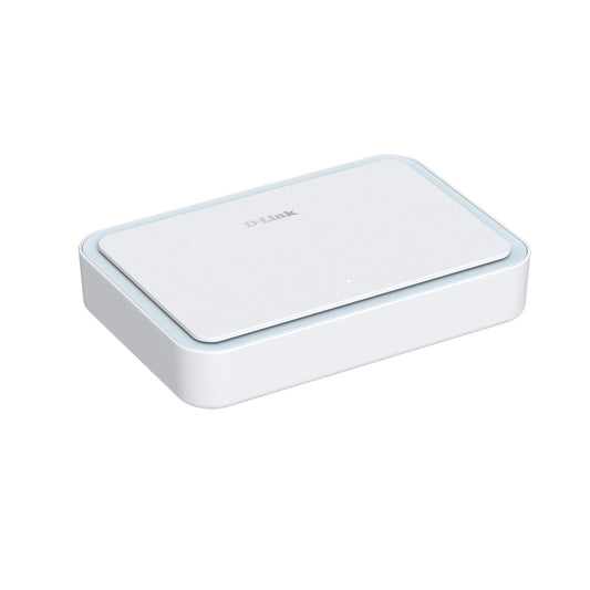 White D-Link device on a white background