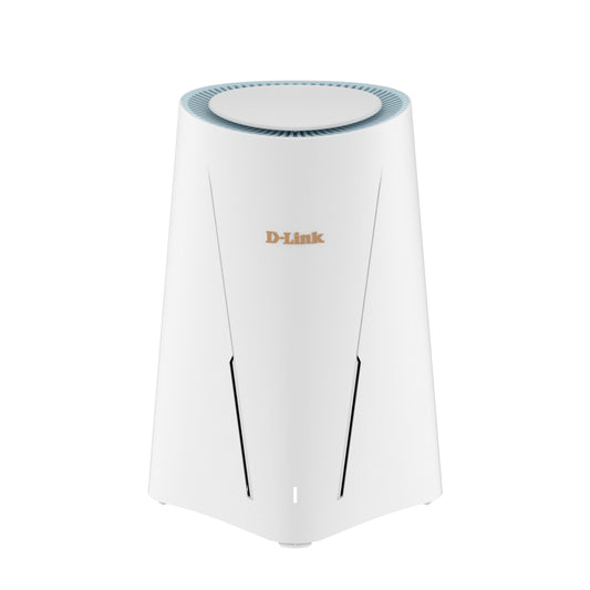 White D-Link AX6000 Wi-Fi 6 Mesh VPN Business Router (DBR-560) on a white background