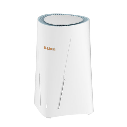 White D-Link AX6000 Wi-Fi 6 Mesh VPN Business Router (DBR-560) on a white background