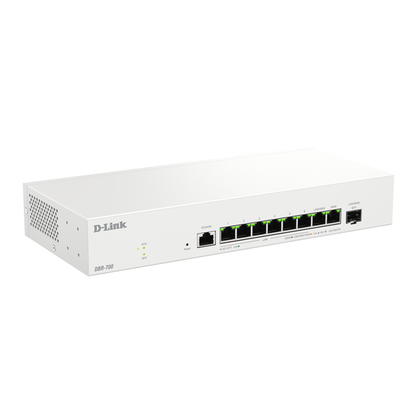 D-Link Guardian 700 Pro Multi-Gig Router with SFP (DBR-700), Premium Router with Multi-WAN Failover, SPI Firewall, 8x 2.5GbE LAN with SFP, VPN, and Centralized Access Point Management (up to 15 APs)