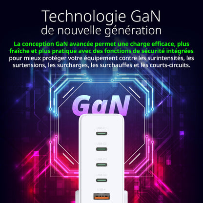 240W Desktop GaN Charger - DCF-241