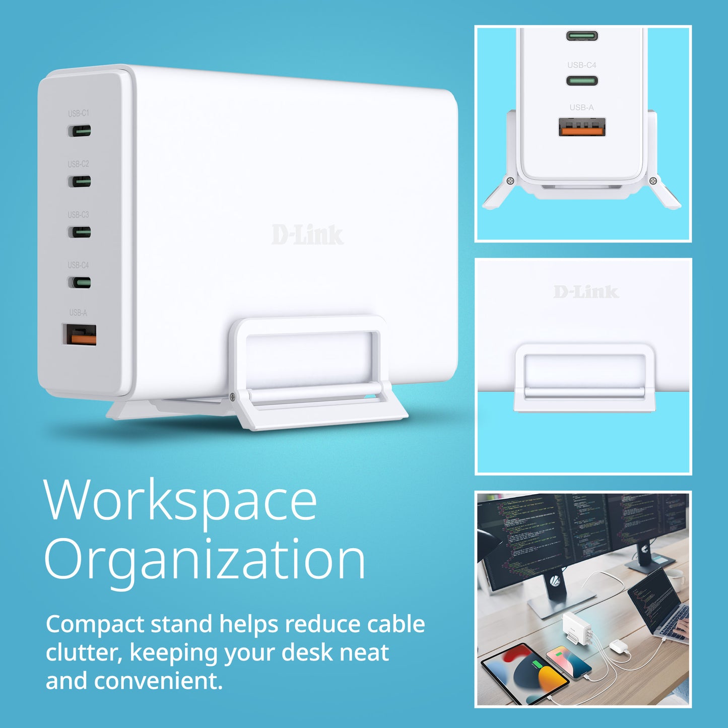240W Desktop GaN Charger - DCF-241