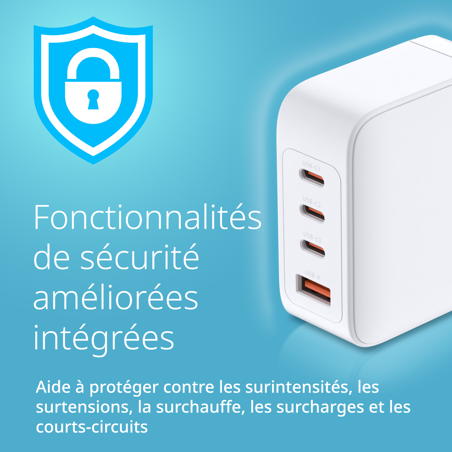 100W Multi-Port GaN Charger - DCP-101