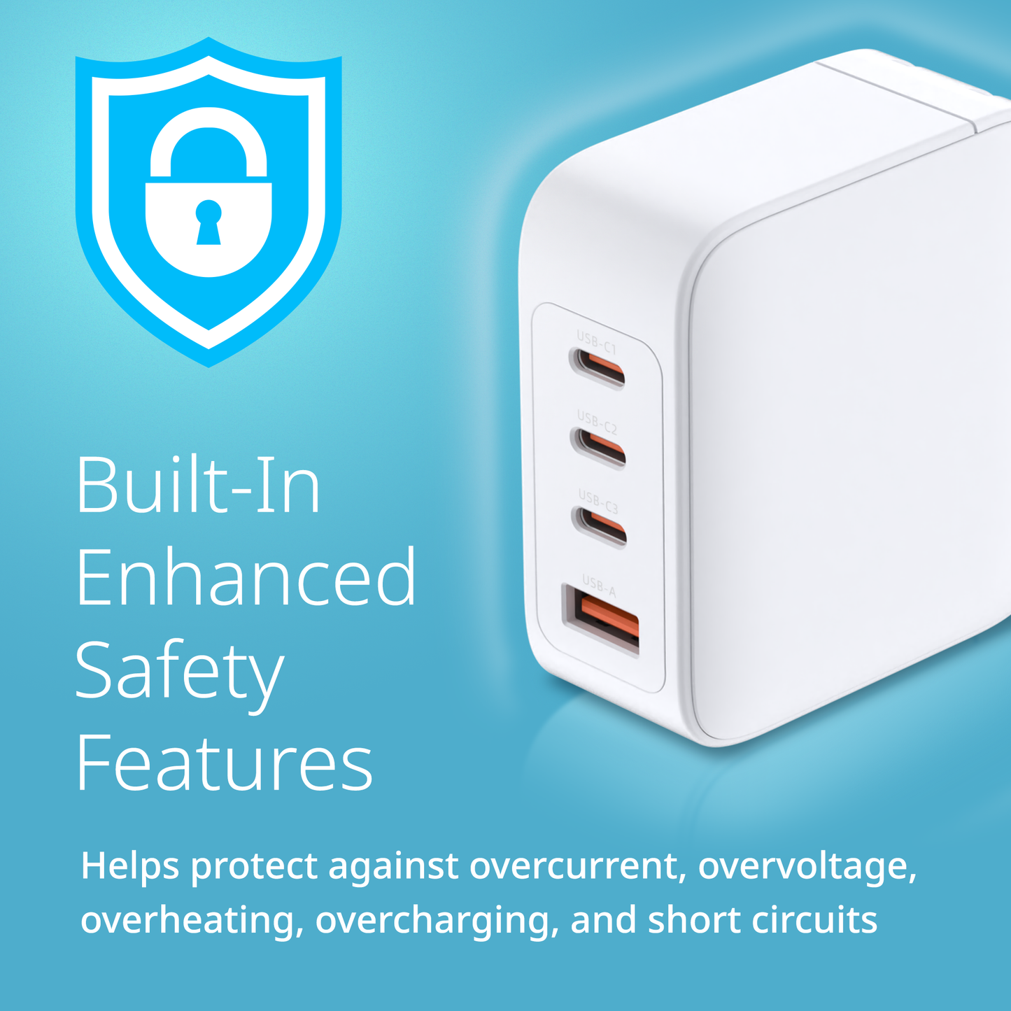 100W Multi-Port GaN Charger - DCP-101