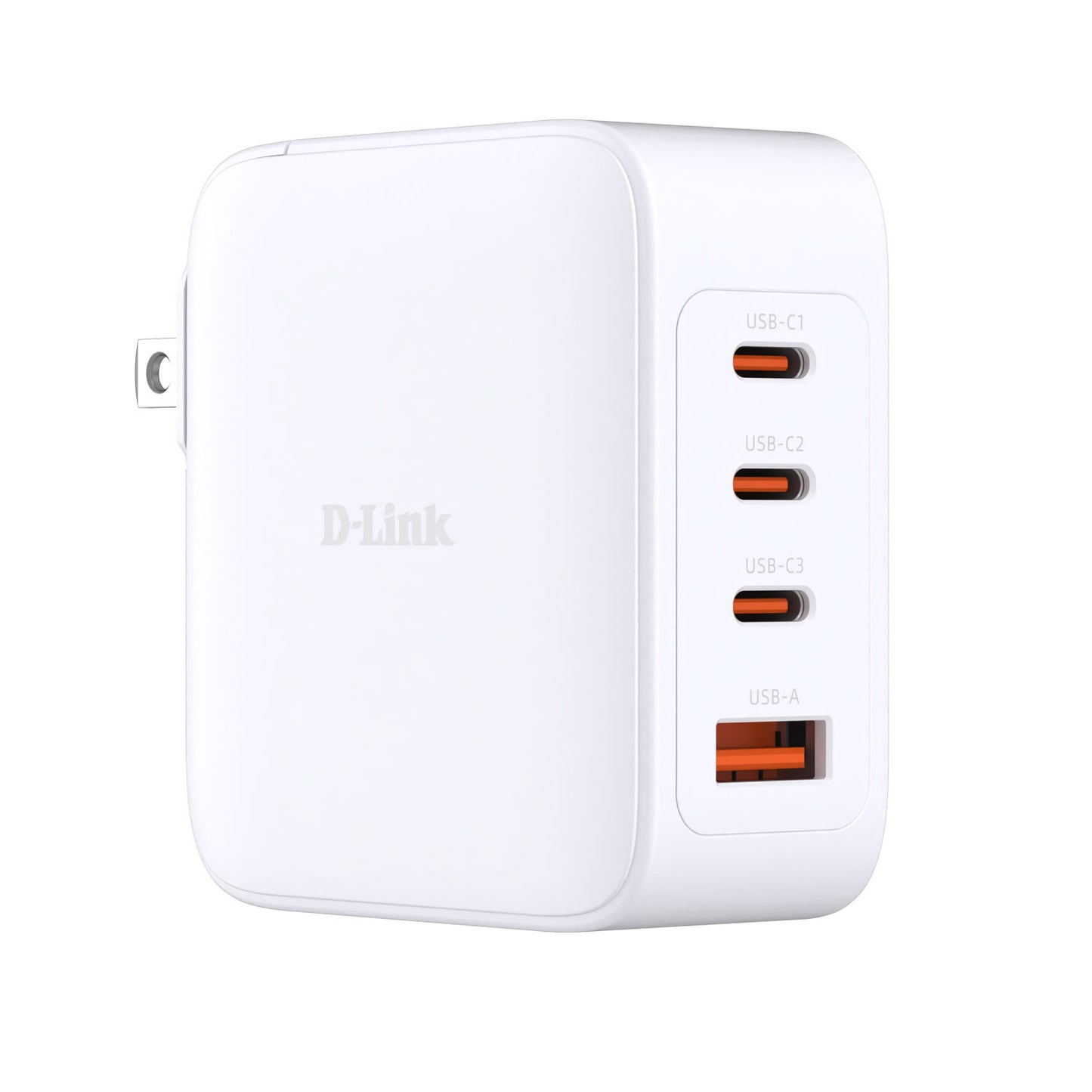 Charge up to 4 devices like laptops, tablets, smartphones and mobile devices with one convenient charger - D-Link Multi-Port GaN Charger - DCP-101