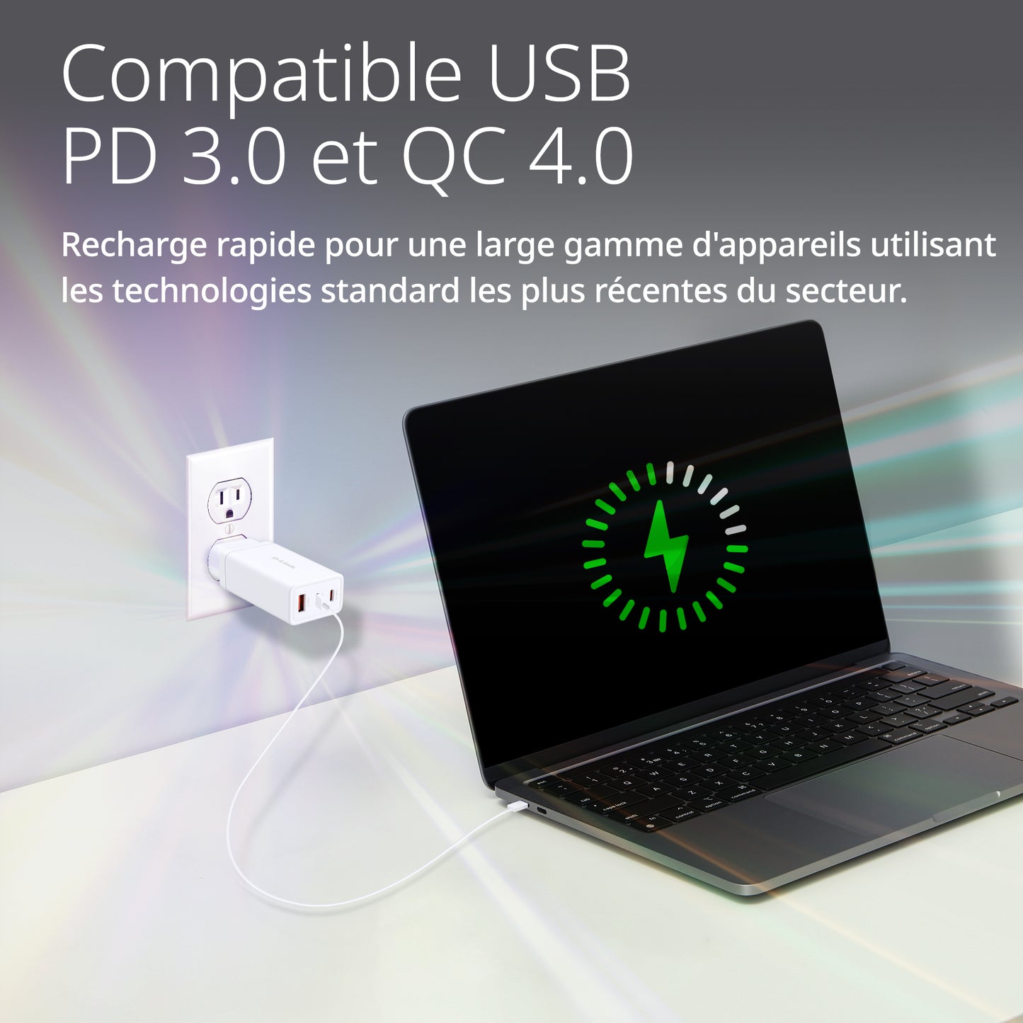 65W Multi-Port GaN Charger - DCP-651