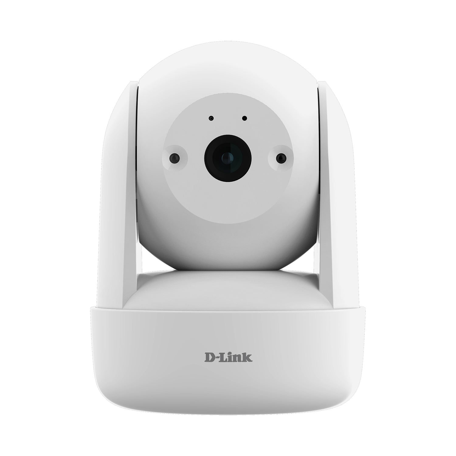 See every angle of any room. The 2K Pan & Tilt Wi-Fi Camera (DCS-6501LH) gives you 360-degree views of any room. Its pan-and-tilt technology and panorama view angle selection allows you to see every angle of any room. With powerful auto-motion tracking, motion detection, 8m (16ft) night-vision, and compatibility with the Google Assistant and Alexa, this all-seeing watchful eye tracks and alerts you to anything or anyone that moves around your home.