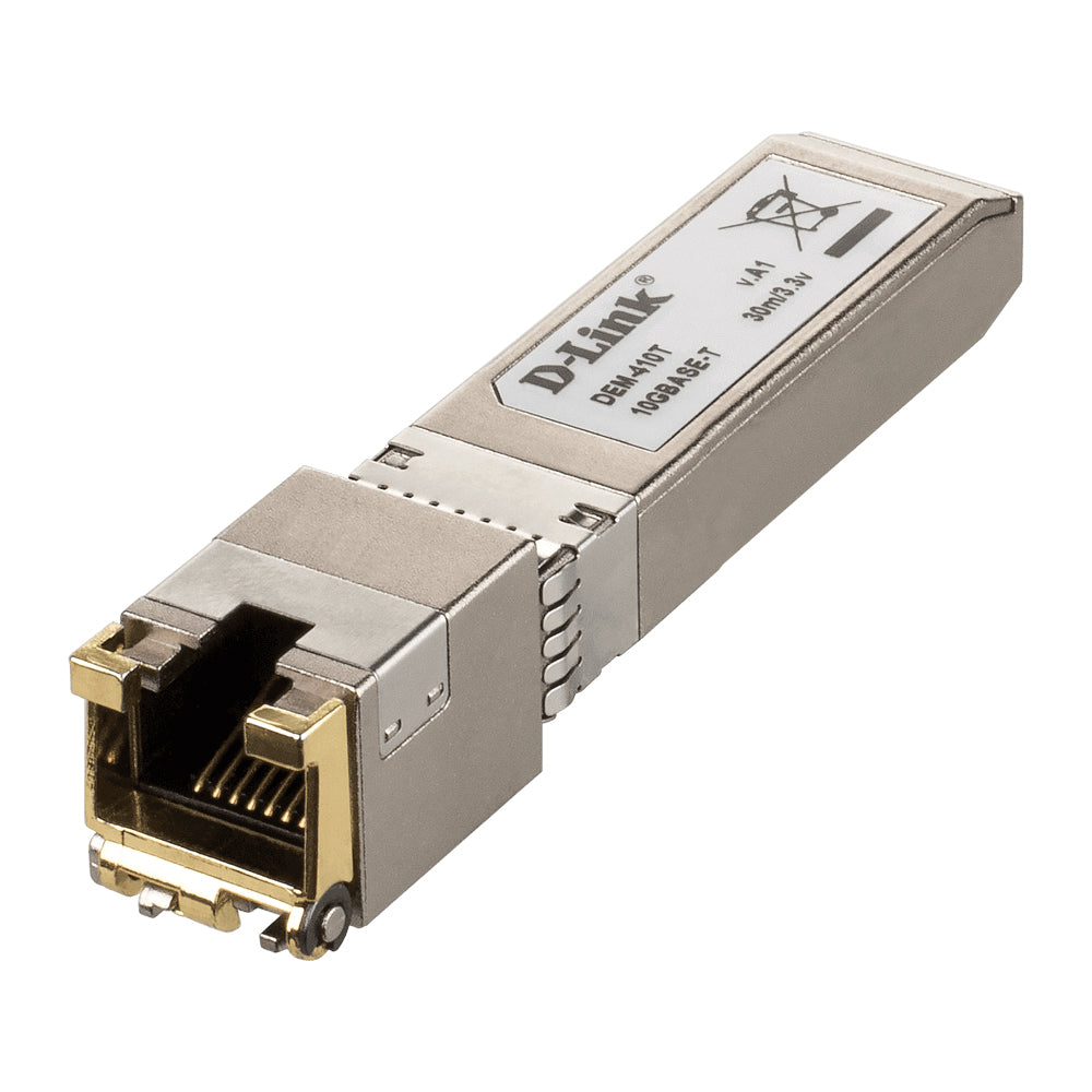 D-Link 10GBASE-T Copper SFP+ Transceiver - DEM-410T