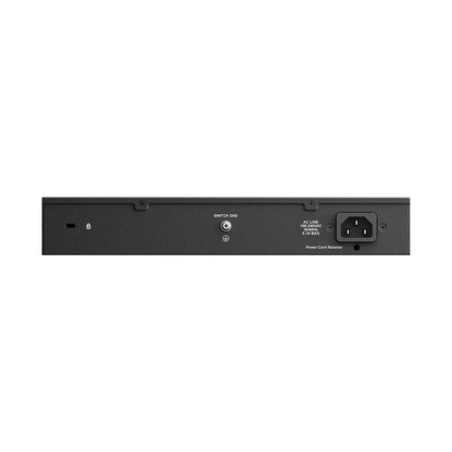 Switch D-Link Fast Ethernet 16 ports non administrable Plug and Play (DES-1016D) sans ventilateur | Montage sur bureau/en rack