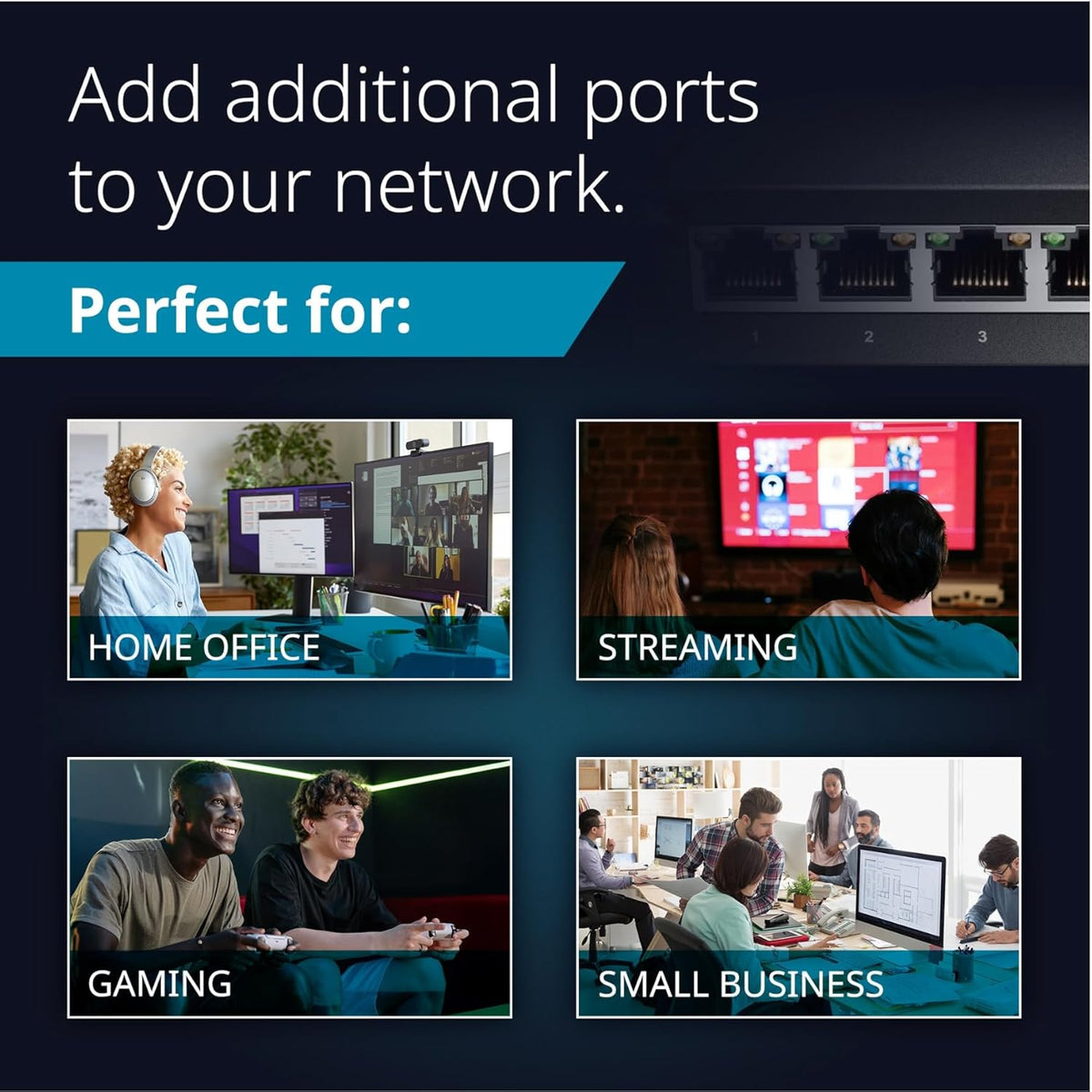 Commutateur Gigabit PoE+ de bureau 5 ports - DGS-1005P