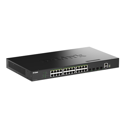 D-Link network switch on a white background