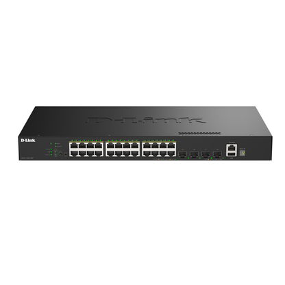 D-Link network switch on a white background