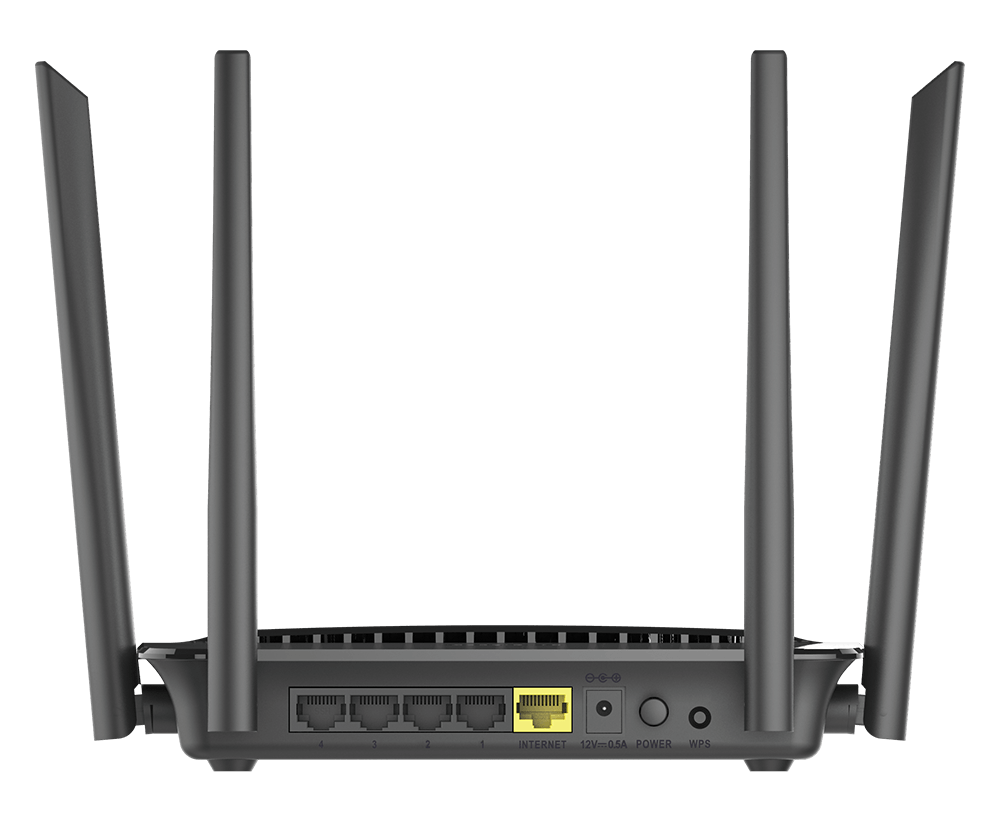 [Certified Refurbished] D-Link Wireless AC1200 Gigabit Router with High-Gain Antennas - DIR-822/RE