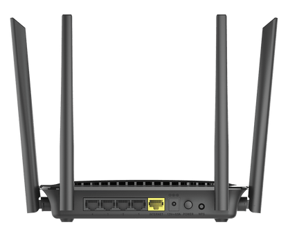 [Certified Refurbished] D-Link Wireless AC1200 Gigabit Router with High-Gain Antennas - DIR-822/RE