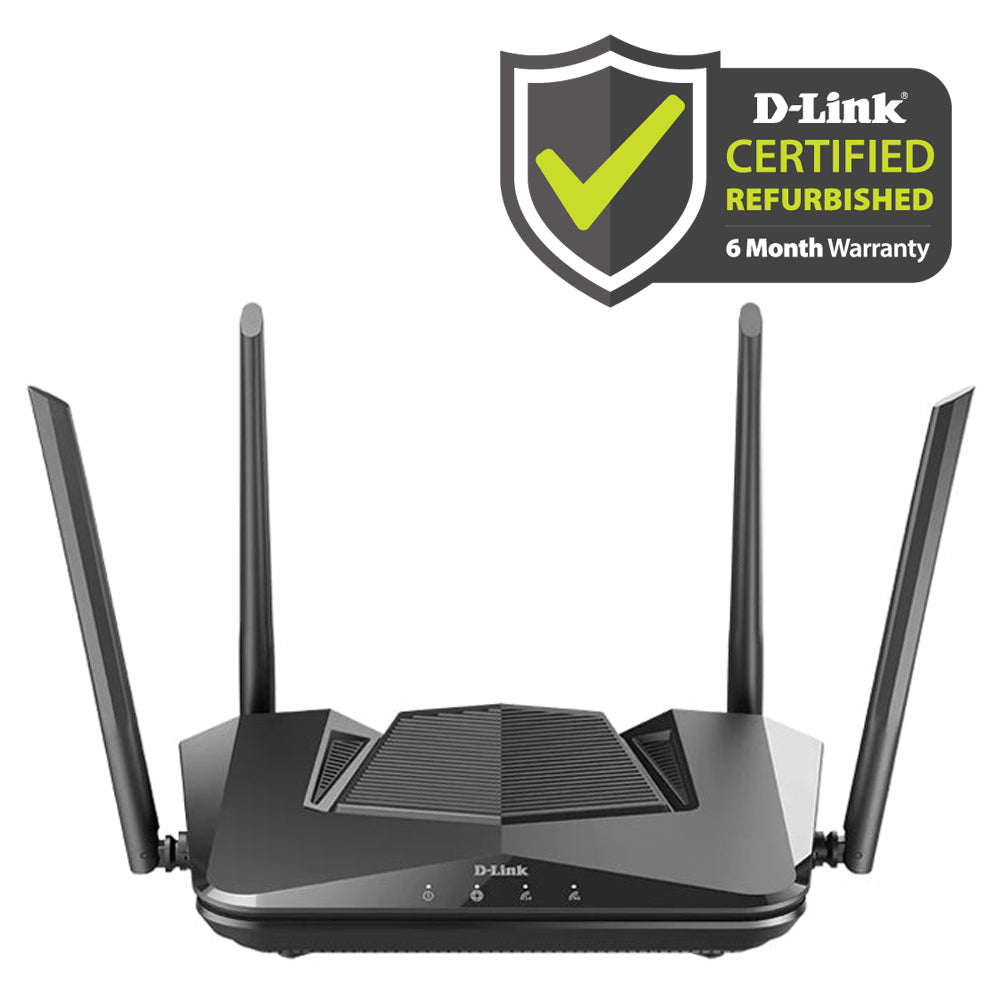 D-Link [Certified Refurbished] EXO AX AX1500 Mesh Wi-Fi 6 Router - DIR-X1560/RE