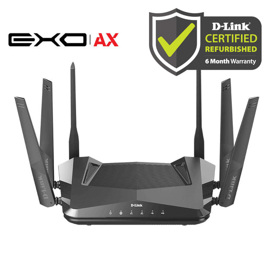 D-Link [Certified Refurbished] EXO AX AX5400 Mesh Wi-Fi 6 Router - DIR-X5460/RE