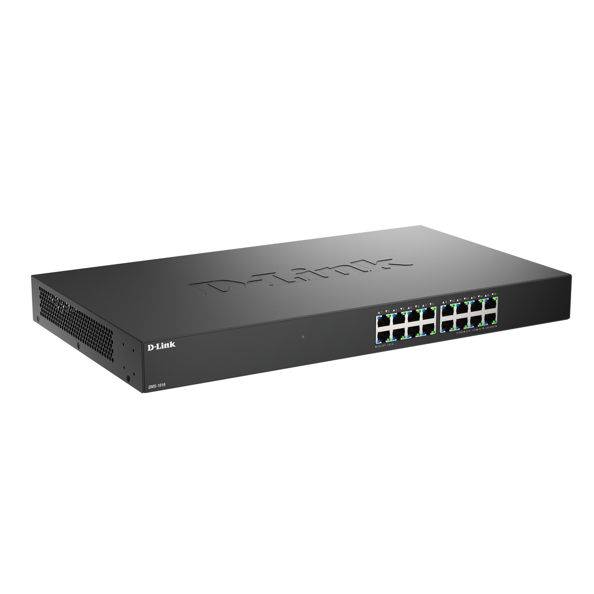 D-Link 16-Port 2.5GbE Multi-Gigabit Unmanaged Ethernet Switch - DMS-1016