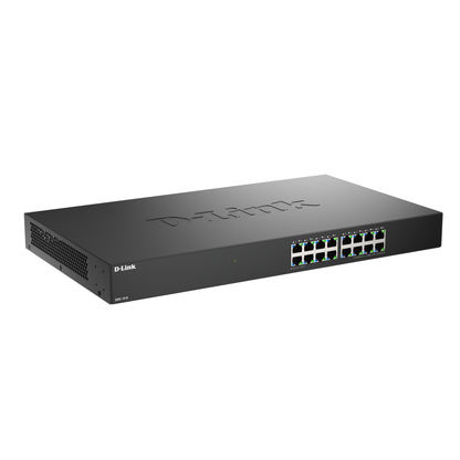 D-Link 16-Port 2.5GbE Multi-Gigabit Unmanaged Ethernet Switch - DMS-1016