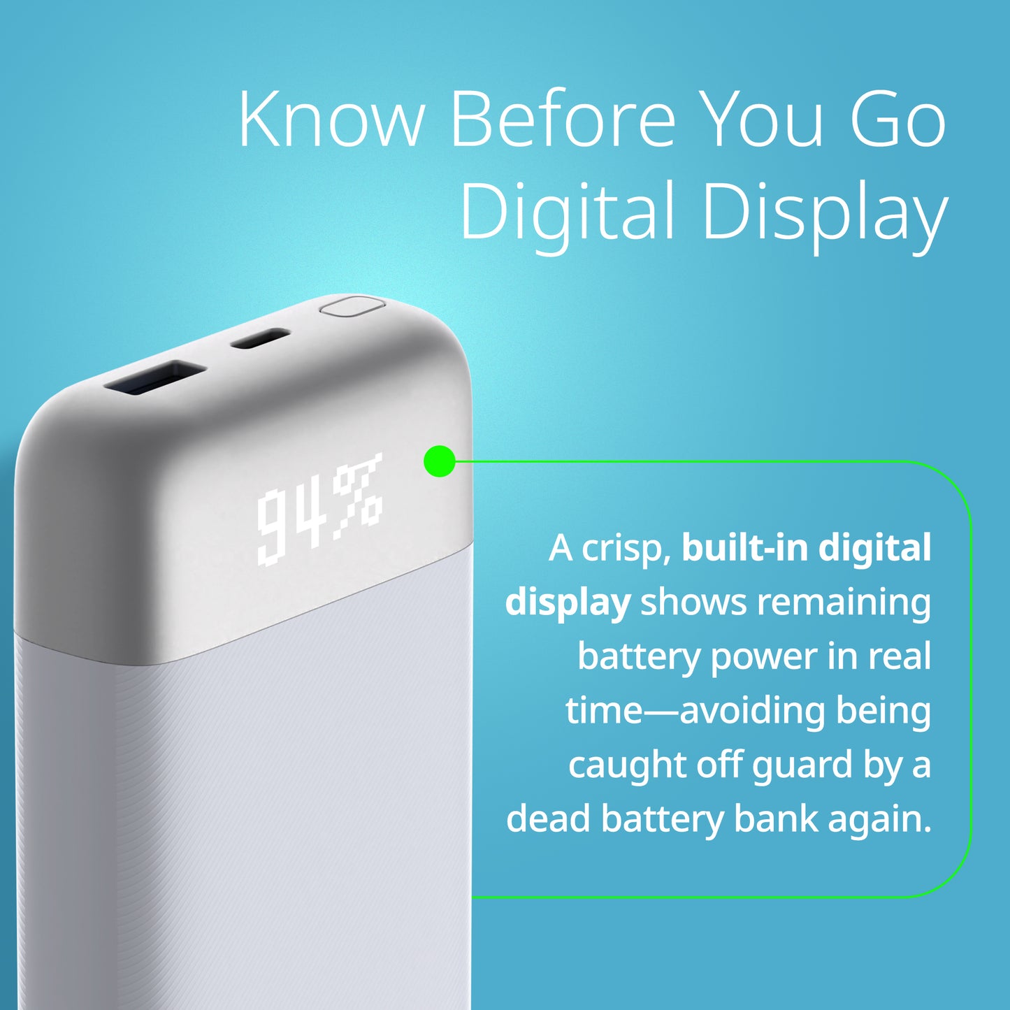 Batterie externe 10 000 mAh – DPP-101