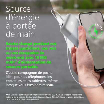 Batterie externe 10 000 mAh – DPP-101