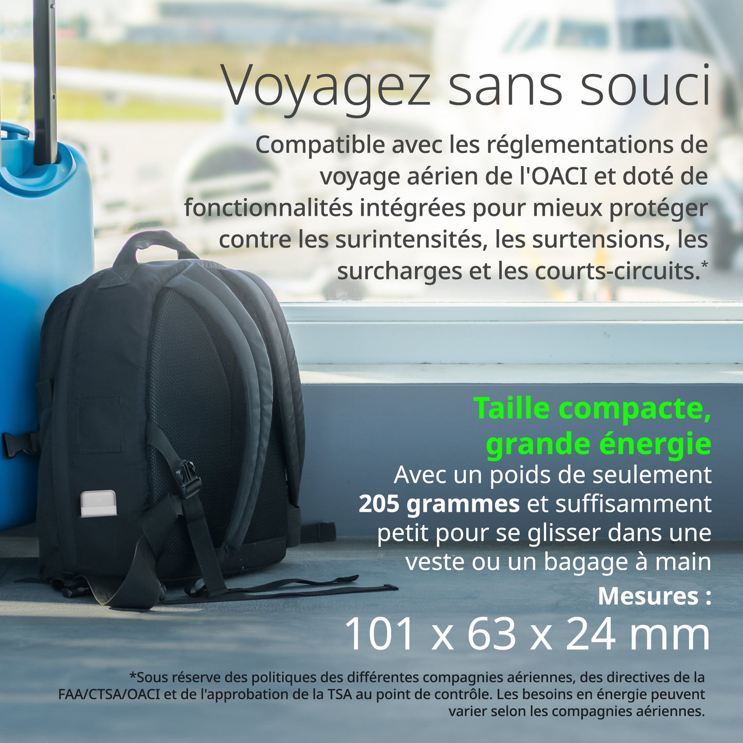 Batterie externe 10 000 mAh – DPP-101