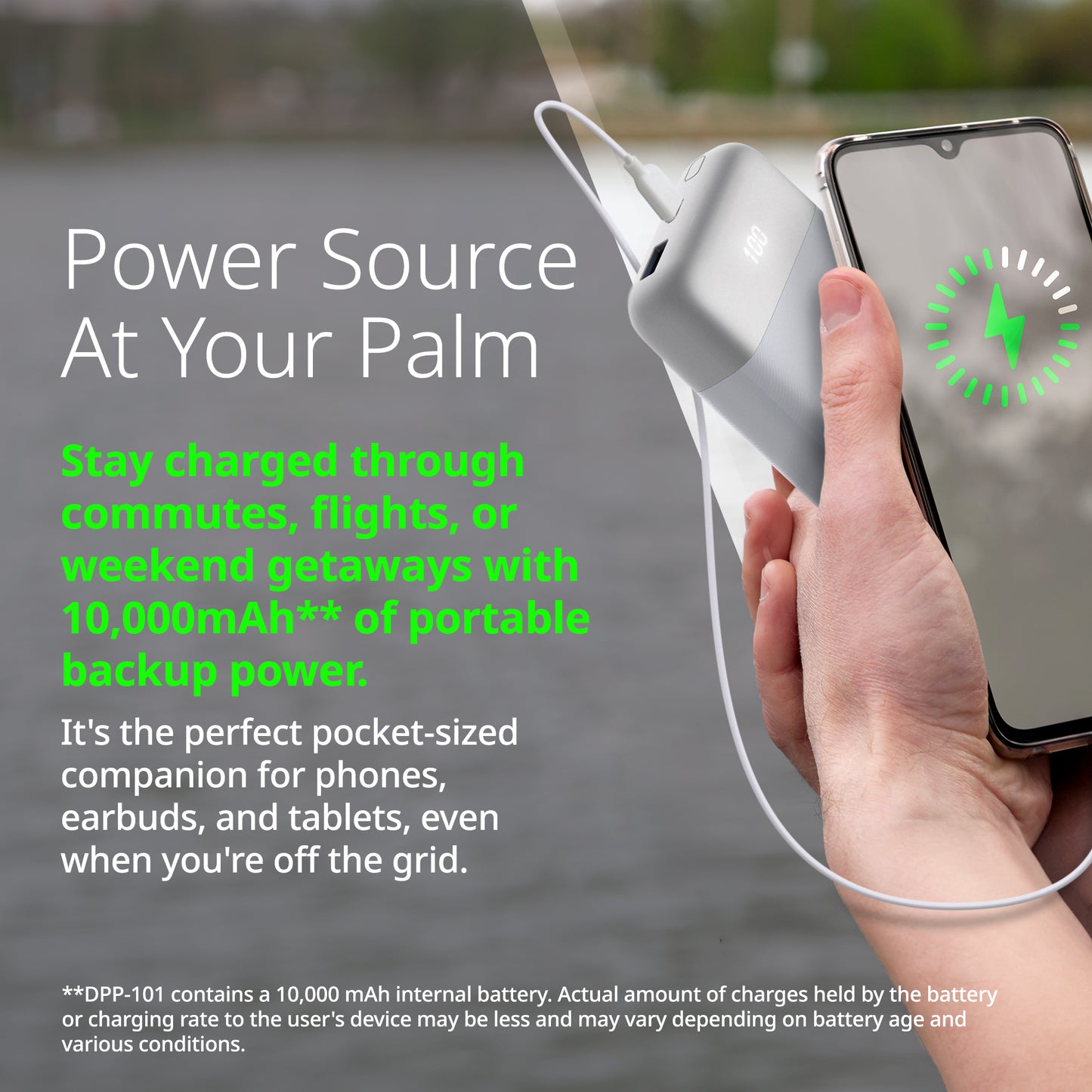 Batterie externe 10 000 mAh – DPP-101