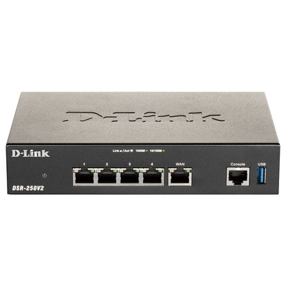 D-Link 4-Port Gigabit VPN Router - DSR-250V2
