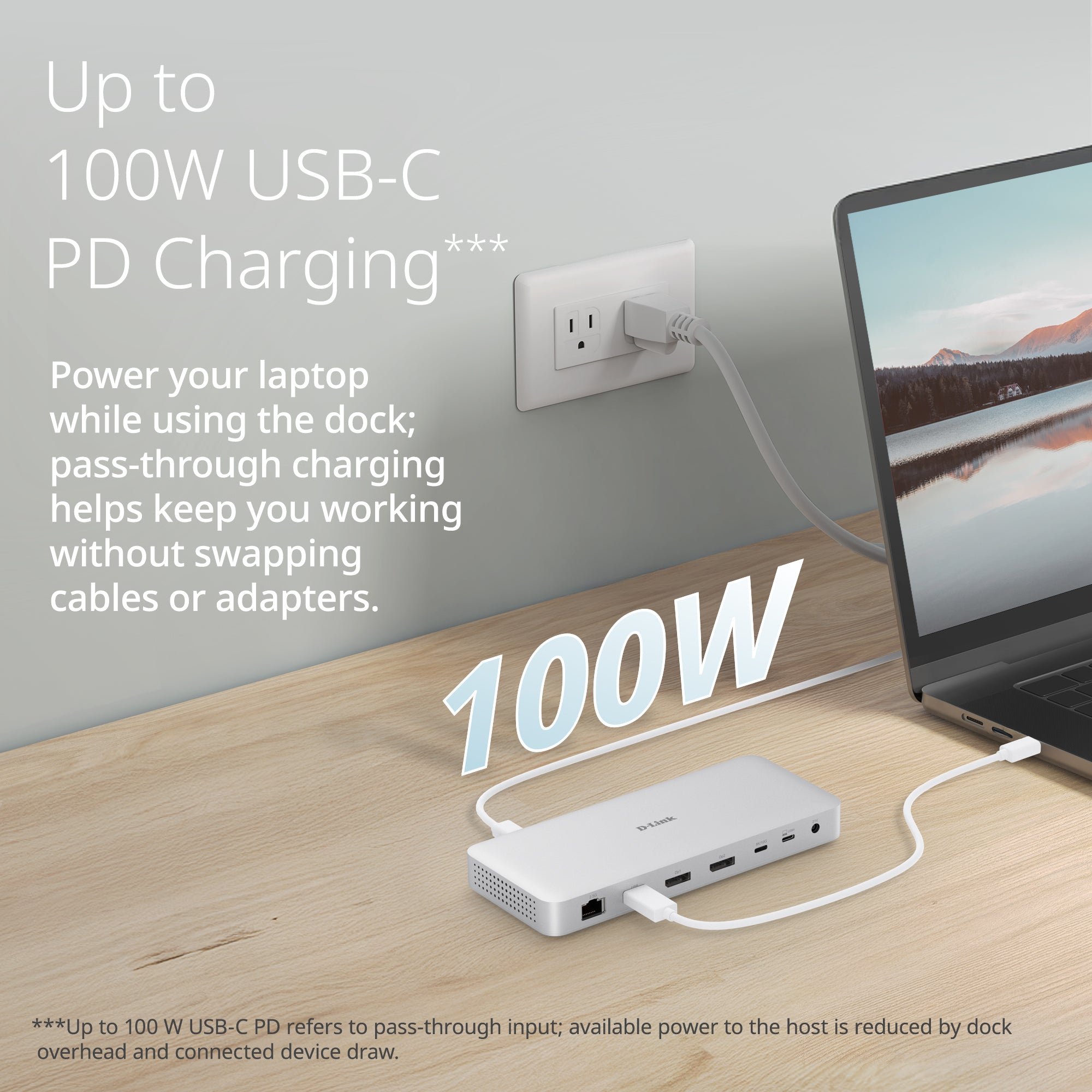 D-Link 9-in-1 USB4 Docking Station with Dual 8K Display Ports