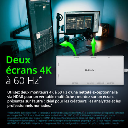 Hub USB-C 10 en 1 - DUP-A01