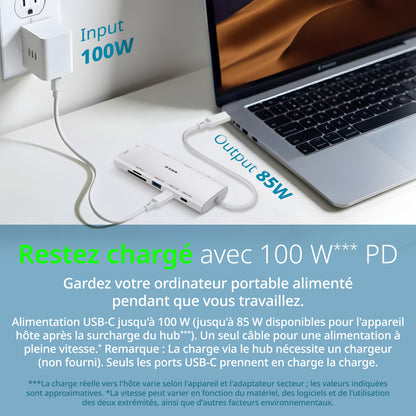 Hub USB-C 10 en 1 - DUP-A01