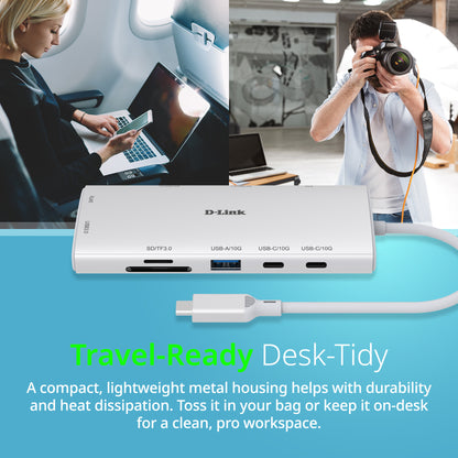 Hub USB-C 10 en 1 - DUP-A01