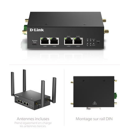5G PoE Rugged Modem/Gateway - DWM-314-GP
