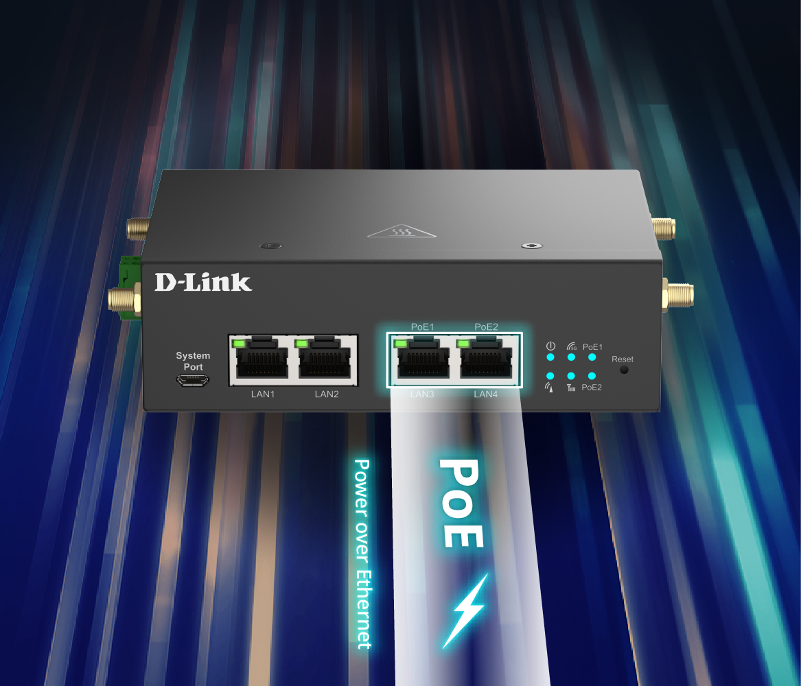 5G PoE Rugged Modem/Gateway - DWM-314-GP