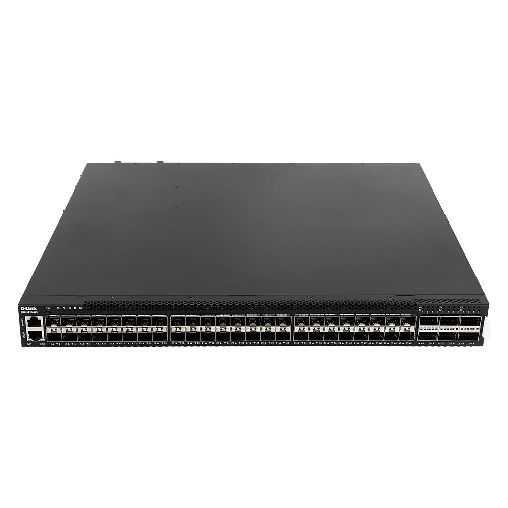 D-Link 54-Port 10GBE SFP+ Managed Switch including 6 100G QSFP28 ports - DXS-3610-54S/SI