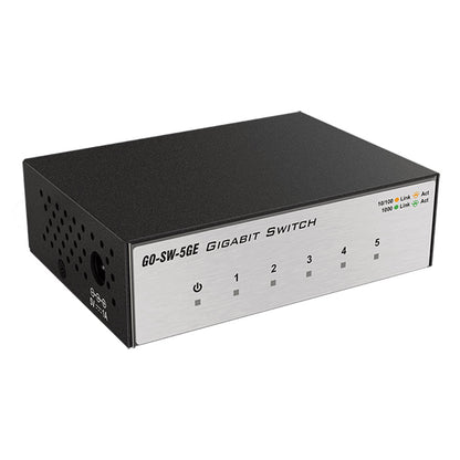 5-Port Gigabit Unmanaged Metal Desktop Switch - GO-SW-5GE