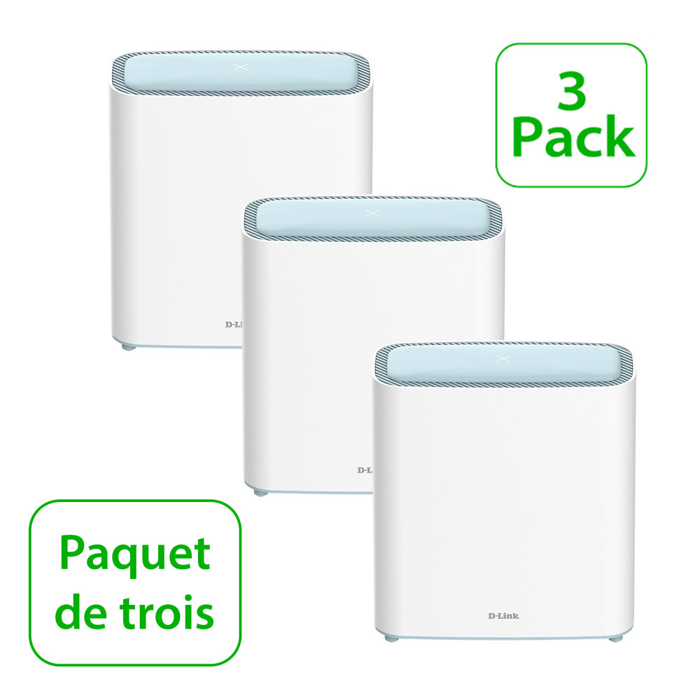 D-Link Eagle Pro AI AX3200 Wi-Fi 6 Mesh System - M32/3 wifi6