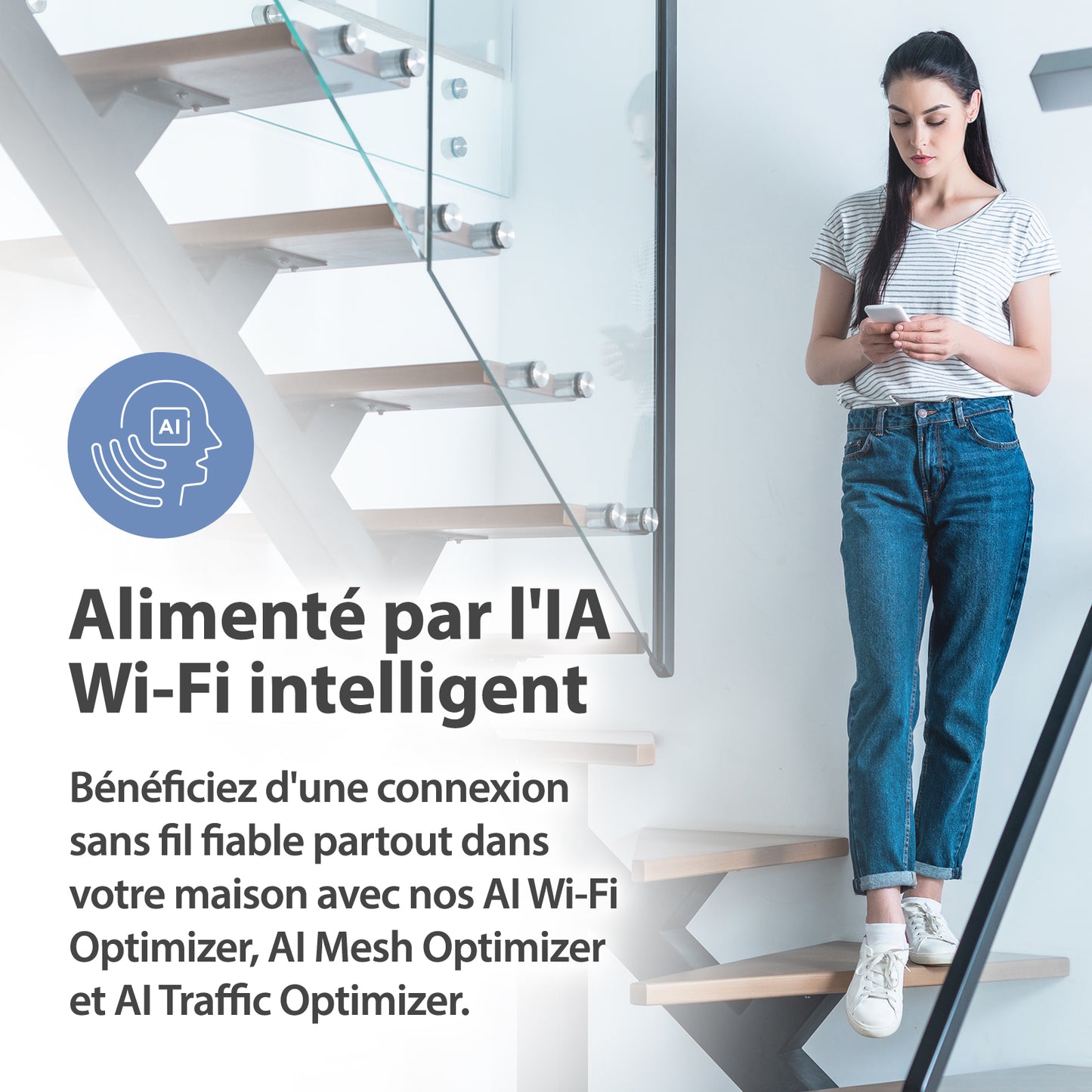 D-Link AQUILA PRO AI AX6000 Wi-Fi 6 Mesh System - 3-Pack - M60/3