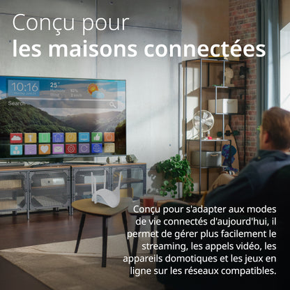 Routeur intelligent Wi-Fi 7 double bande D-Link BE3600 - 36 R